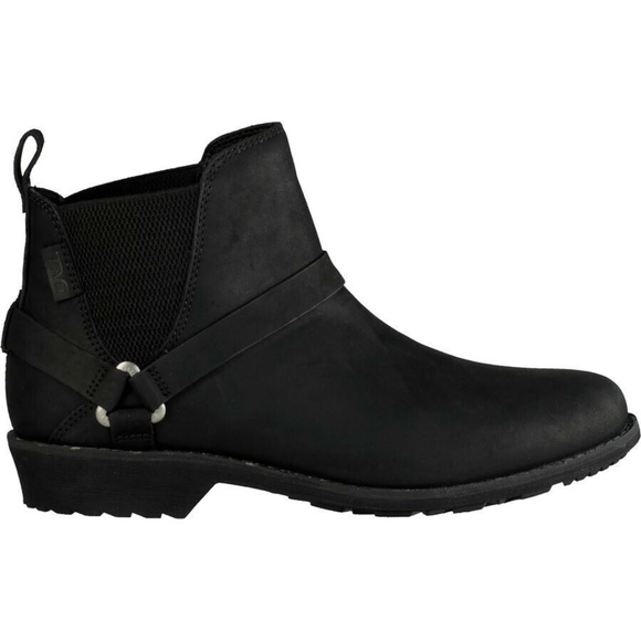 Teva Women's De La Vina Dos Chelsea Black Boots US - Picture 1 of 4